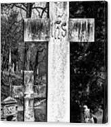Oak Hill Cemetery Crosses #2 Canvas Print