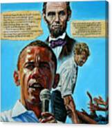 Obamas Heritage Canvas Print