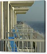 Ocean View Balconies - Melbourne Fl Canvas Print