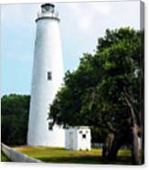 Ocracoke Lighthouse Canvas Print