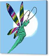 Odd Dragonfly Canvas Print