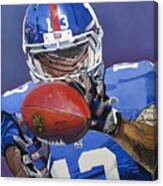 Odell Beckham Jr. Catch New York Giants Canvas Print