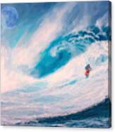 Offshore Wave Canvas Print