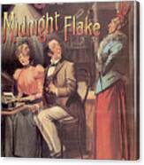 Ogden's Midnight Flake - Tobacco - Vintage Advertising Poster Canvas Print