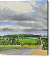 Old Barrie Road Canvas Print