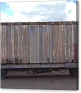 Old Boxcar Canvas Print