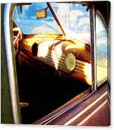 Old Chevrolet Dashboard Canvas Print