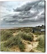 Old Hunstanton Beach, North #norfolk Canvas Print