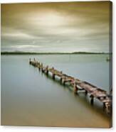Old Jetty 0010 Canvas Print