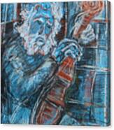 Old Man's Violin Canvas Print