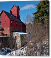 Old Red Mill - Jericho, Vt. Canvas Print