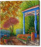 Old Santa Fe House Canvas Print