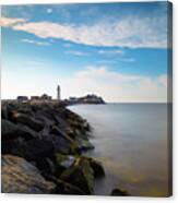 Old Scituate Light 1 Canvas Print
