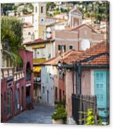 Old Town In Villefranche-sur-mer 3 Canvas Print