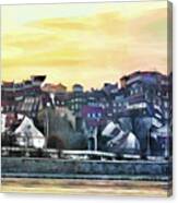 Old Town In Warsaw # 16 3/4 Canvas Print