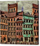 Old Town In Warsaw #15 Canvas Print