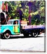 Old Truck Canvas Print