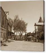 Old West 4 Canvas Print