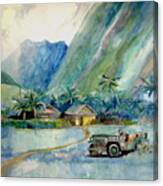 Olowalu Valley Canvas Print