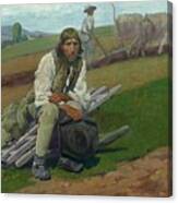 On Native Soil, Jozef Hanula Canvas Print