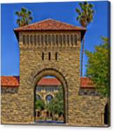 On The Campus Of Stanford University Canvas Print