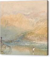 On The Mosell Near Traben Trarbach Canvas Print