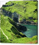 On The Road To Tintagel Canvas Print