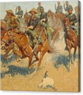 On The Southern Plains, 1907 Canvas Print