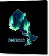 Ontario - Northern Lights - Aurora Hunters Canvas Print