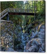 Opal Creek Bridge Canvas Print