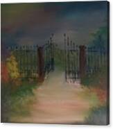 Open Gate Canvas Print