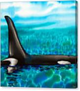 Orca Canvas Print
