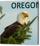 Oregon Eagle Canvas Print
