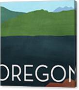 Oregon Landscape- Art By Linda Woods Canvas Print