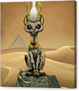 Osiris Egyptian God Canvas Print