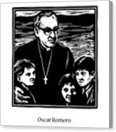 St. Oscar Romero - Jlosc Canvas Print