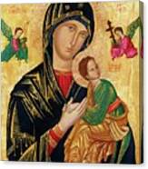 Our Lady Of Perpetual Help Icon Canvas Print