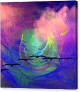 Out Of The Storm Canvas Print