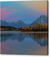 Oxbows Reflections Canvas Print