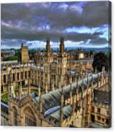 Oxford University - All Souls College Canvas Print