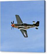 P-51 Flying High Canvas Print