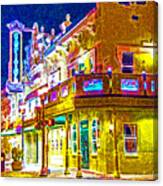 Painted Capitol Theatre Canvas Print