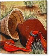 Paiute Baskets Canvas Print