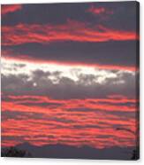Palm Desert Sunset Canvas Print