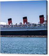 Panorama Of The Queen Mary Canvas Print
