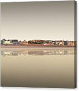 Panoramic Morecambe West Sepia Canvas Print