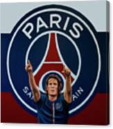 Sticker Mural Paris Saint-Germain et Logo - 90cm x 25cm