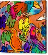 Parrots Canvas Print