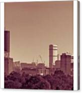 Part 2/3 Of My London Skyline Panorama Canvas Print