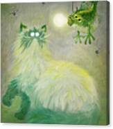Pastel Green Canvas Print
